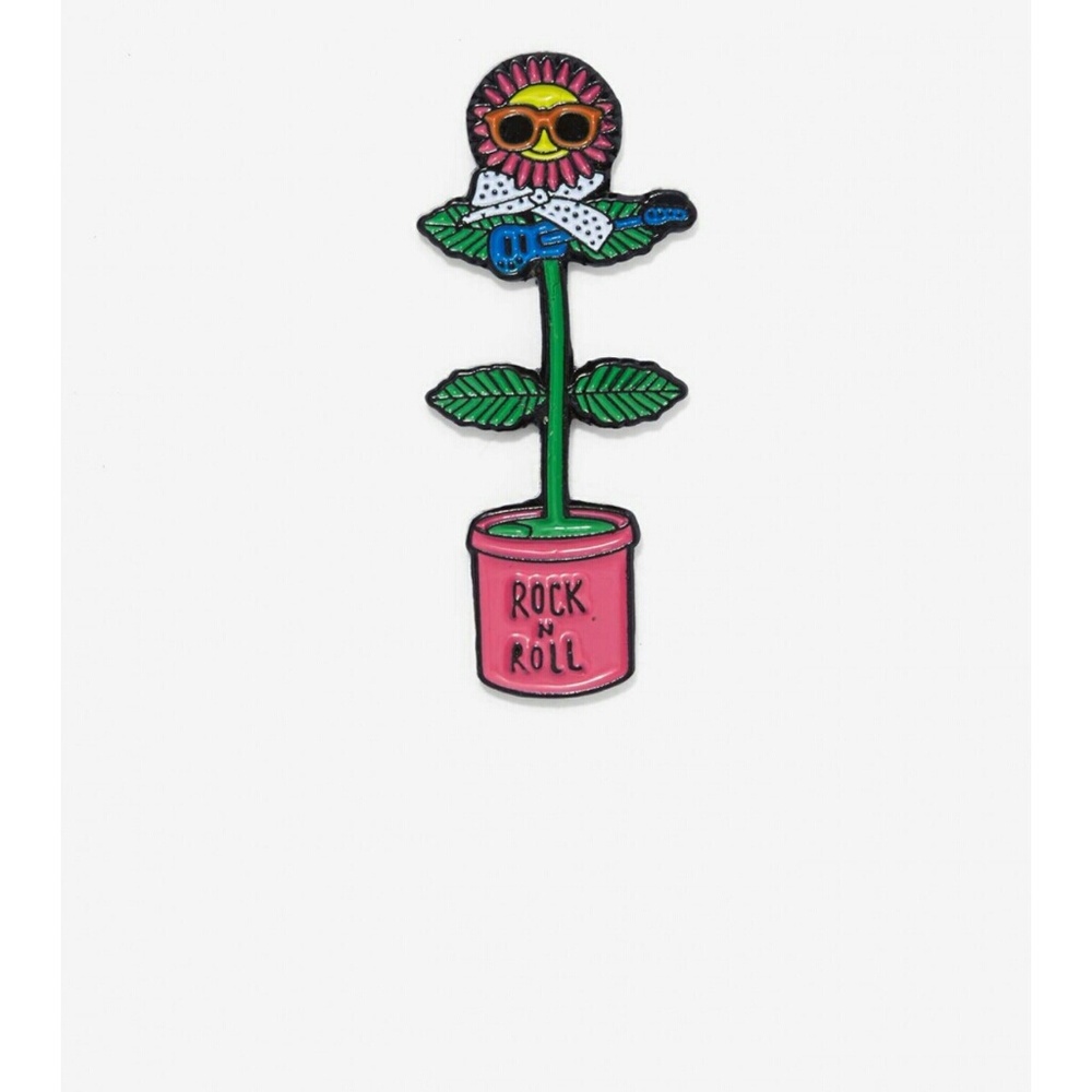 Lazer kitten 80 dance flower pin
